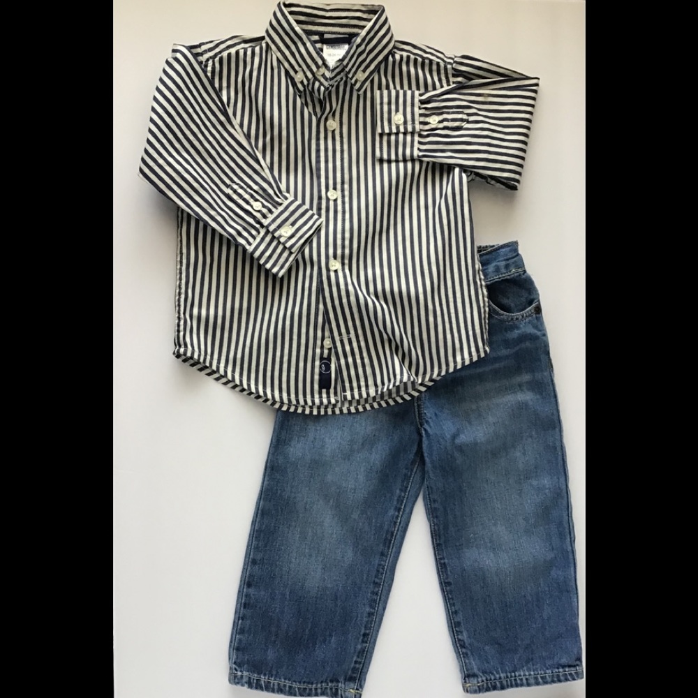 Gymboree shirt Koala Kids denim